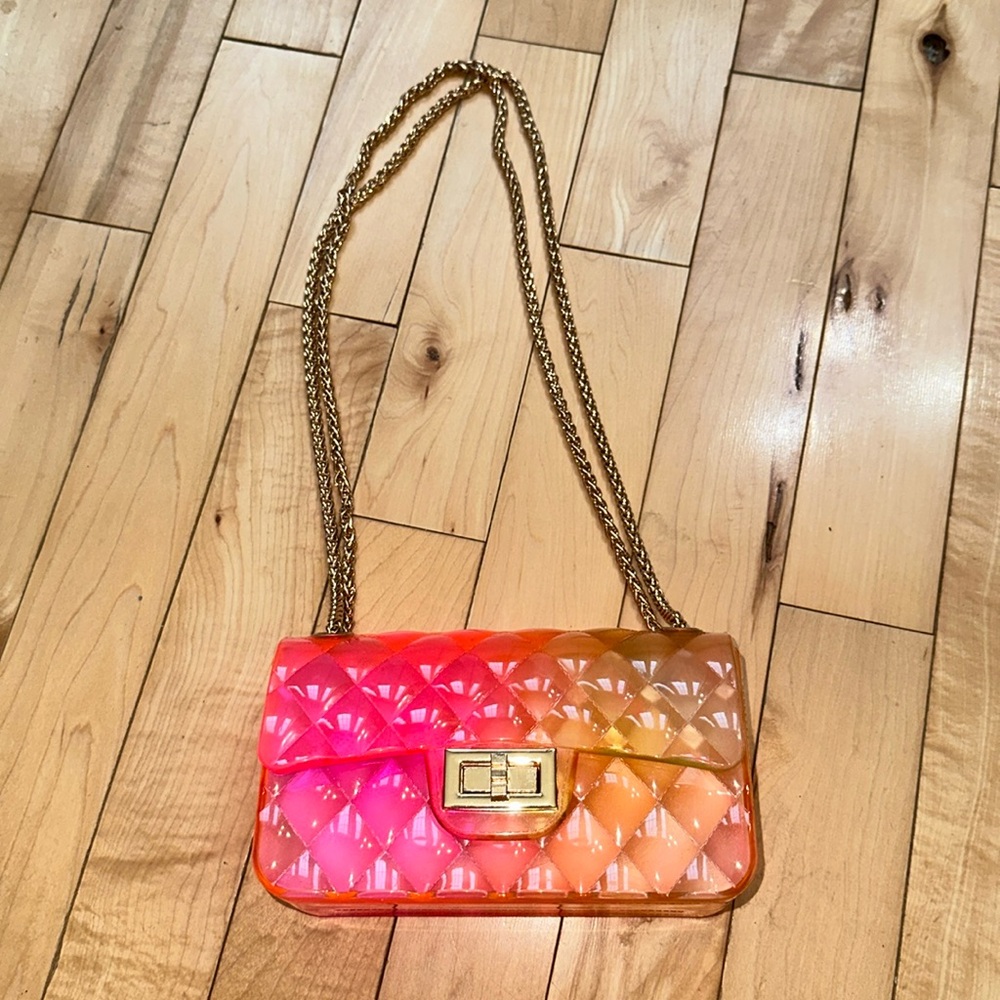 Unbranded Rubber “Quilted” Purse
